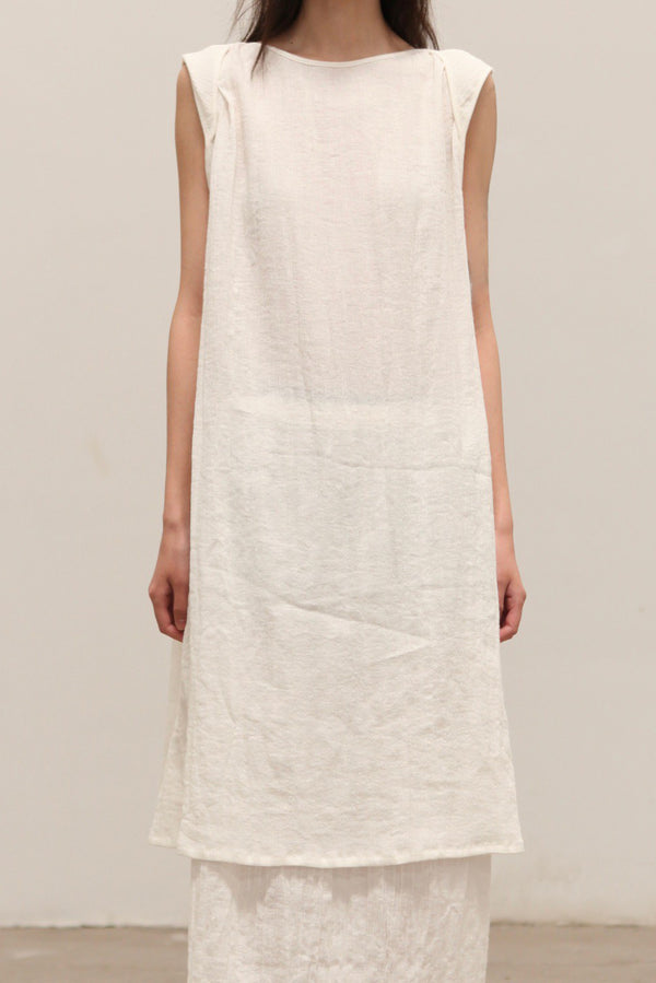 BASERANGE Loose Dress Portugal BAS-DRLIU-LC-SU25-UNDYED